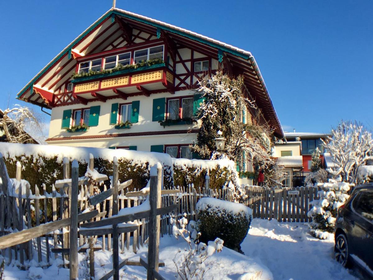 Sonnenhof - Ferienwohnung Oberstaufen Extérieur photo